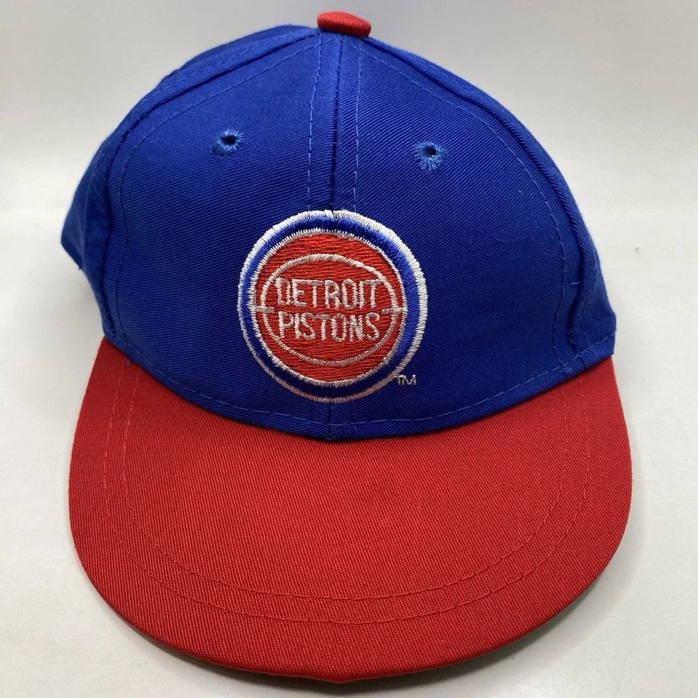 Detroit Pistons Infant Hat‎ Adjustable Baseball Hat Blue Cleaned NBA SEE PICS